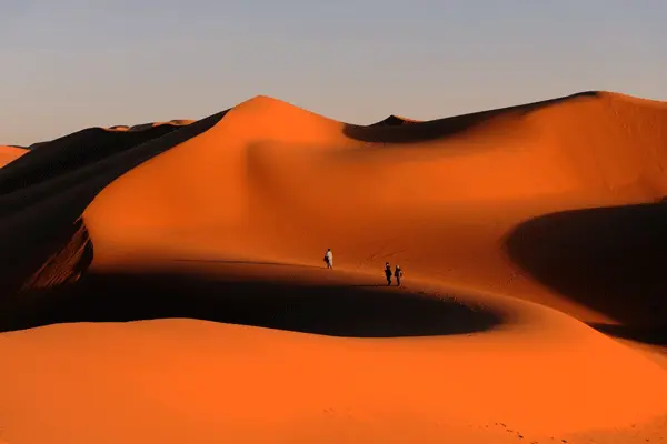 Merzouga Dunes on the 3 Days Marrakech to Merzouga Tour