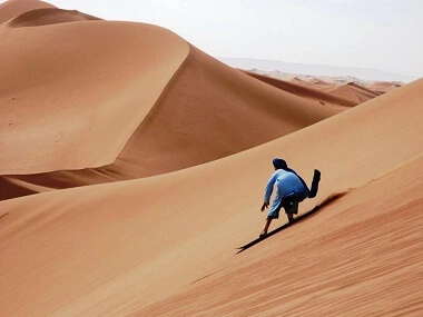 Sandboarding